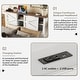 preview thumbnail 4 of 18, 3-Piece Queen Size Bedroom Set - Farmhouse Platform Bed with Double Sliding Door Storage Headboard, Nightstand, and Dresser