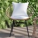 preview thumbnail 22 of 22, Indoor/Outdoor Rattan Rope Bistro Set, Glass Top Table & Cushions