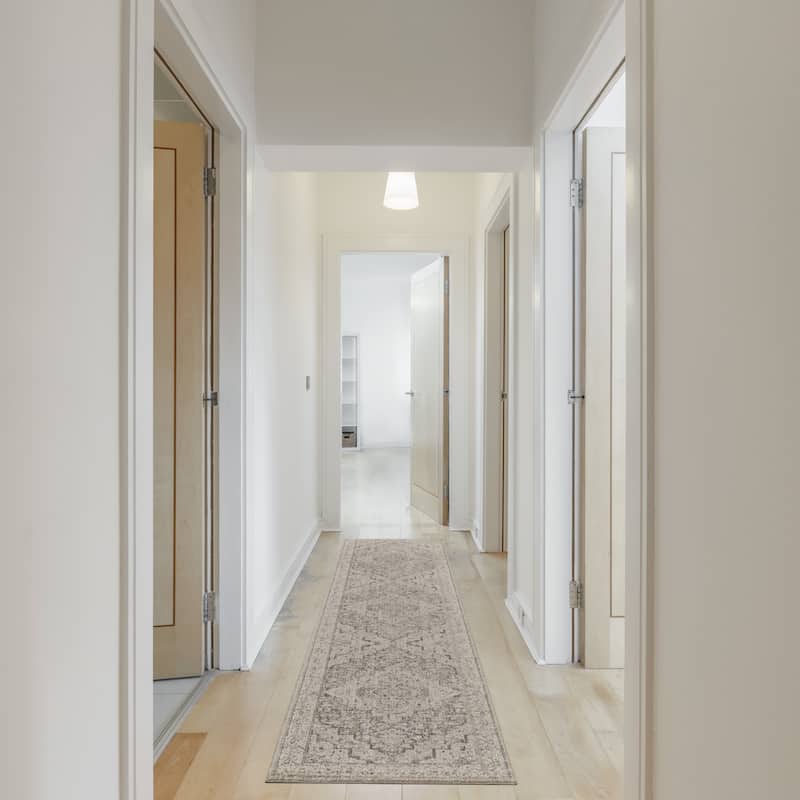 Nourison Nyle Boho Vintage Ivory Taupe Area Rug