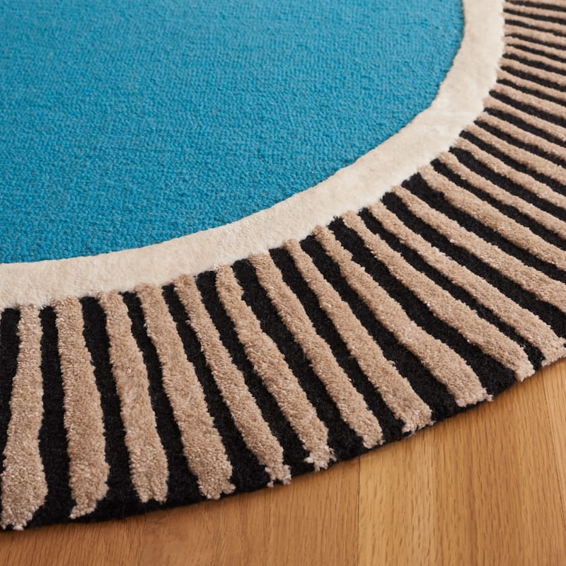 SAFAVIEH Hand-Tufted Fifth Avenue Hermien Mid-Century Modern Wool Rug