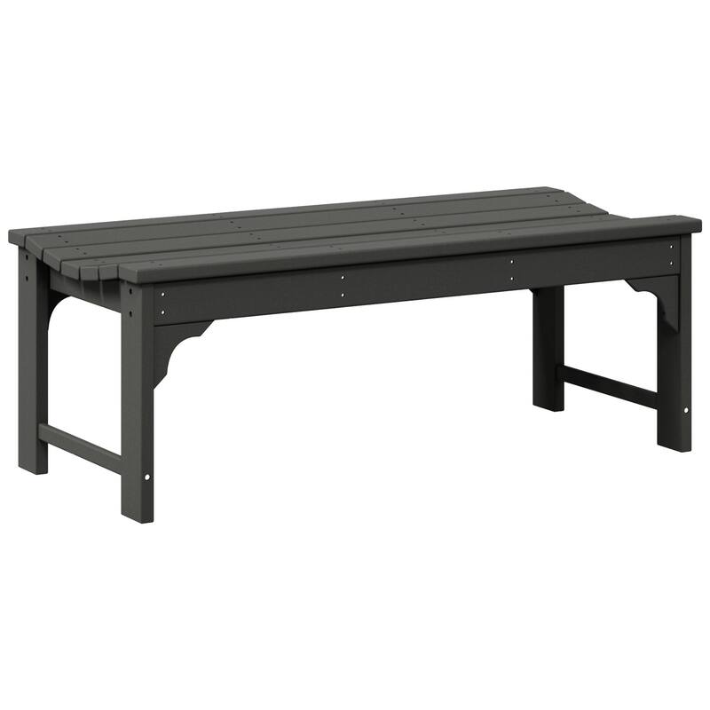 Polytrends Laguna Hdpe All Weather Outdoor Patio 48" Bench