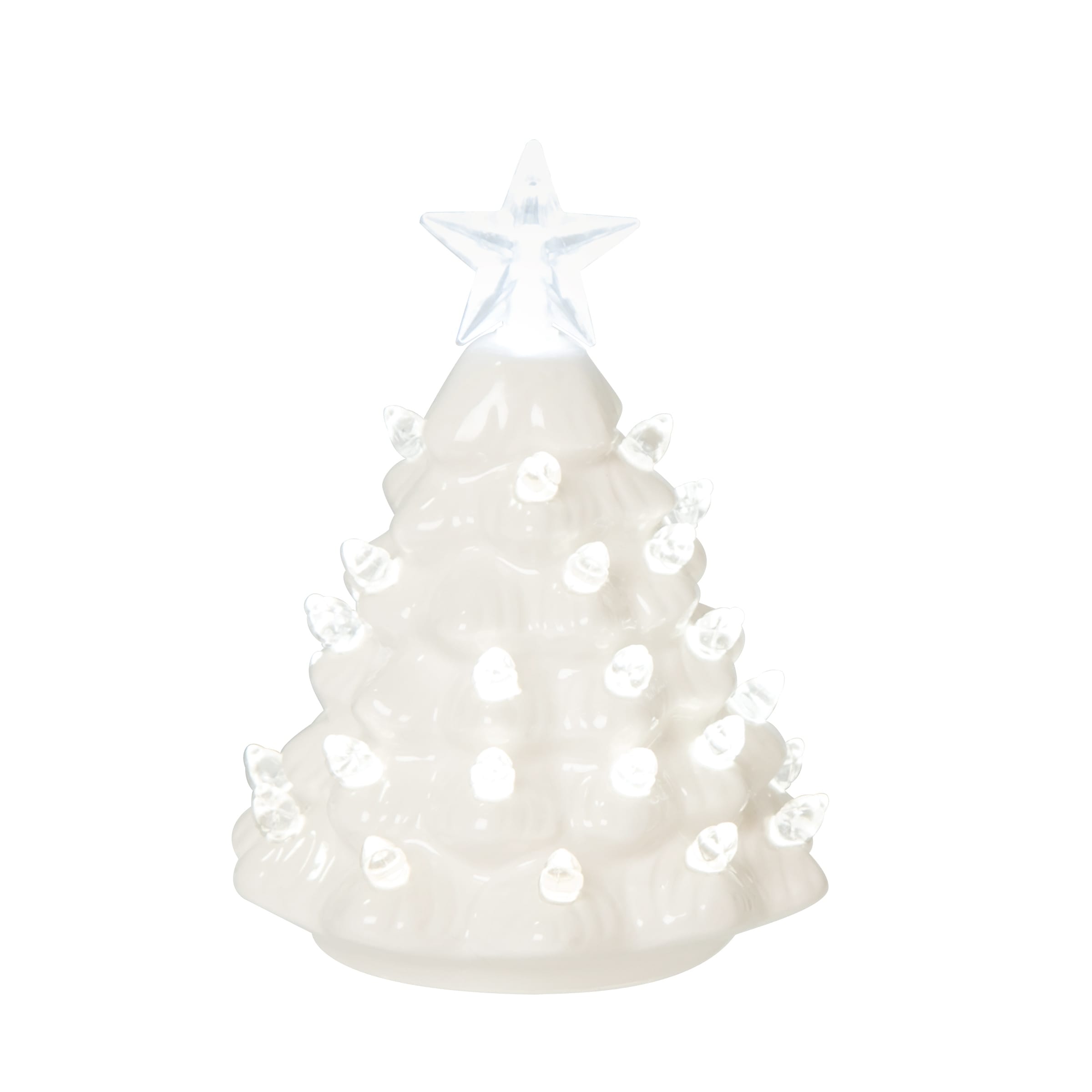 Small White Tree LED Figurine