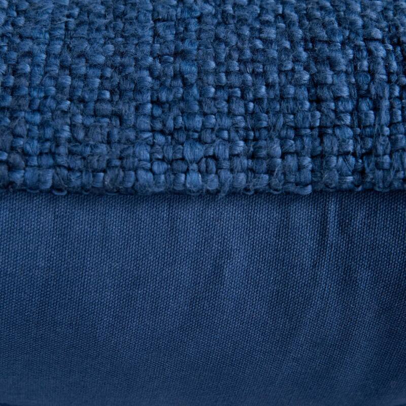 Rizzy Home Solid Textured Modern Throw Pillow