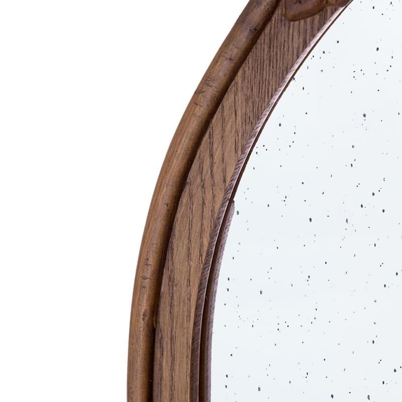 Mid-Century Style Living Room Oval Mirror