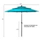 preview thumbnail 7 of 56, Gymax 10ft 3 Tier Patio Market Umbrella Aluminum Sunshade Shelter