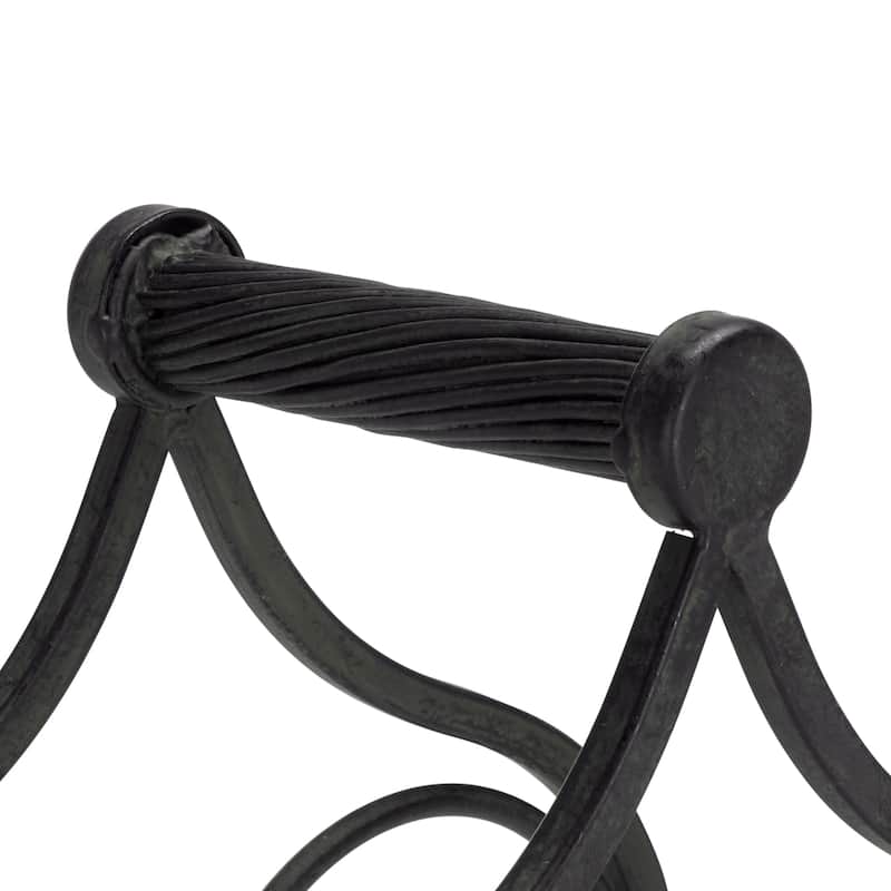 SAFAVIEH Outdoor Living Floyd 4 Wine Bottle Holder - 10"W x 6"D x 14"H
