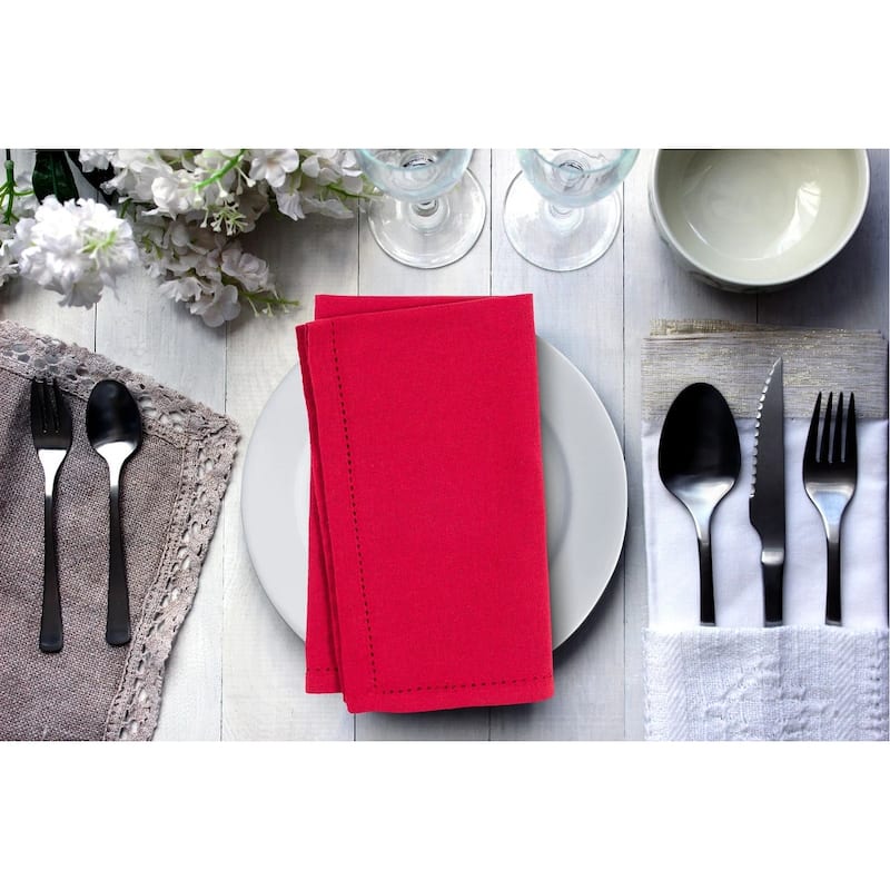 KAF Home Set of 12 Union Napkins - 20 x 20