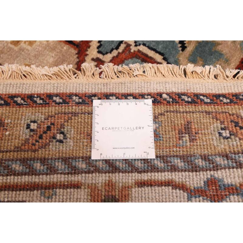 ECARPETGALLERY Hand-knotted Jules Sultane Ivory Wool Rug - 8'8 x 11'9