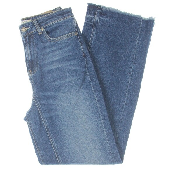 womens mid rise straight leg jeans