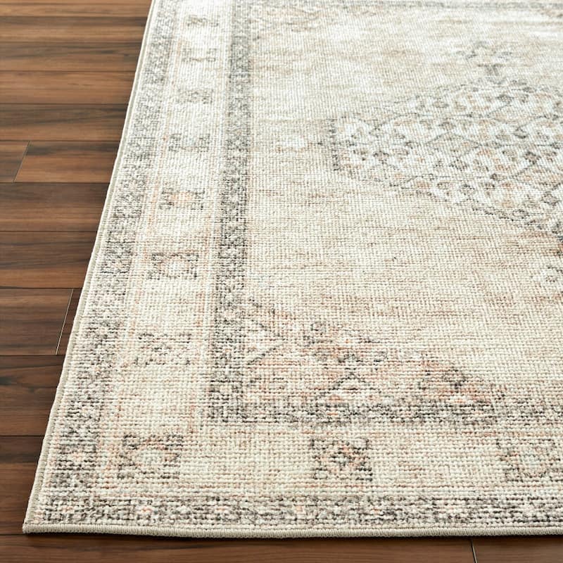 Livabliss Lila Updated Traditional Medallion Area Rug