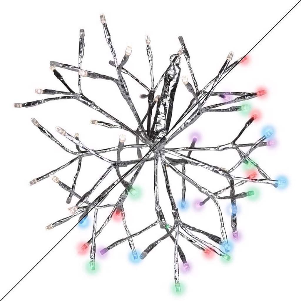 Celebrations LED Multi Shimmering Sphere 20 in. Hanging Décor - Multicolor