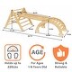 preview thumbnail 5 of 10, Hazel - Pikler Triangle Ladder & Rocker Set