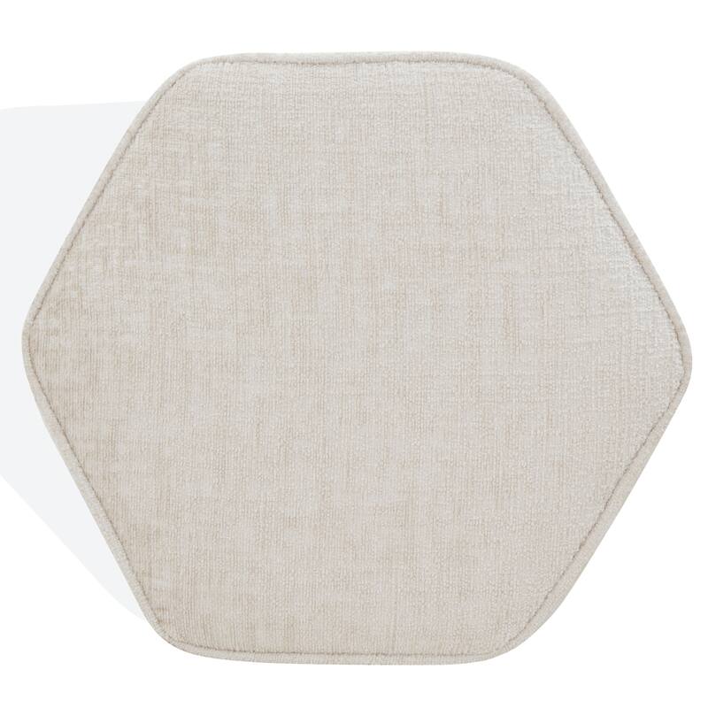 SAFAVIEH Couture Rosaria Hexagon Ottoman