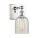 Option White and Polished Chrome / Mouchette