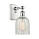 Option White and Polished Chrome / Mouchette