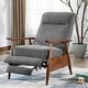 preview thumbnail 3 of 11, Sloan Wood Arm Push Back Recliner by Greyson Living
