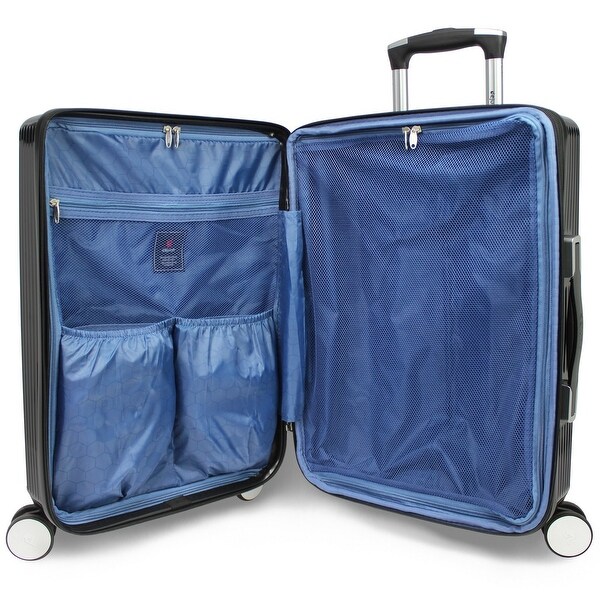 World Traveler Dejuno 20-Inch Carry-On Lightweight Spinner Luggage