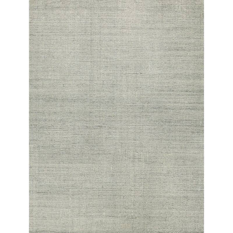 Elements Handmade Hand Tufted New Zealand Wool Gray/Ivory Area Rug.