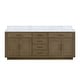 preview thumbnail 98 of 119, Lexora Abbey Bath Vanity and Carrara Marble Top