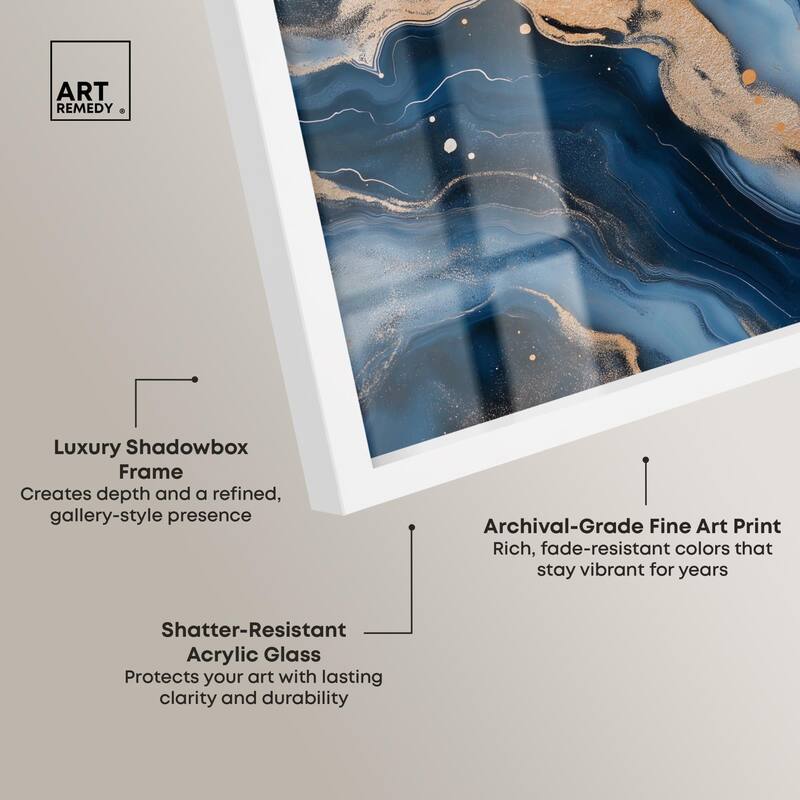 Deep Sea Geode II Shadowbox by Art Remedy