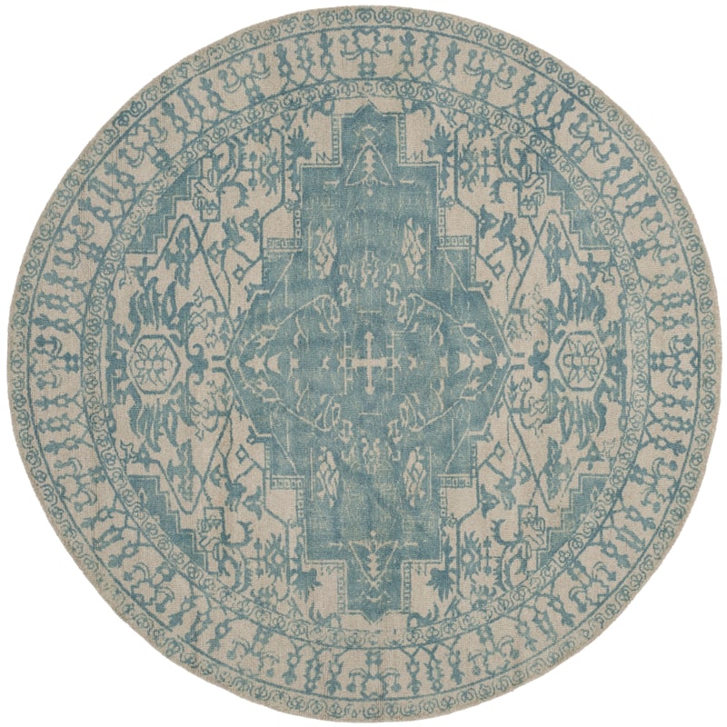 SAFAVIEH Handmade Restoration Vintage Boho Grisha Oriental Wool Rug
