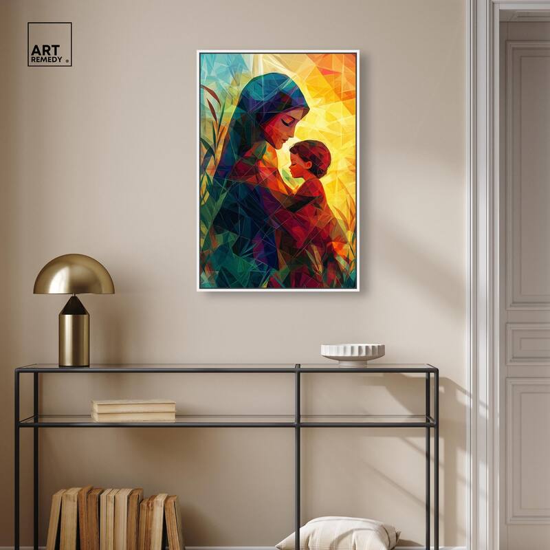 Facet of Feeling Canvas by Art Remedy