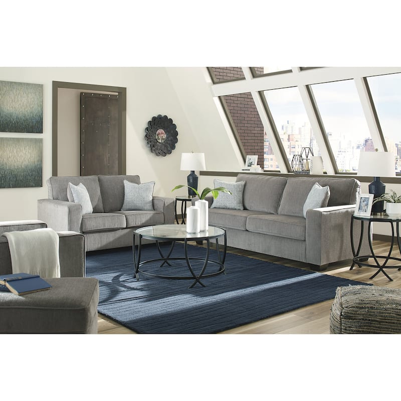 Signature Design by Ashley Altari Gray 5-Piece Upholstery Package - 85" W x 38" D x 37" H