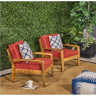 Quim Outdoor Club Chair, Shutter Slat Panel, Gray Acacia Wood, Gray Fabric By Casagear Home main image 0