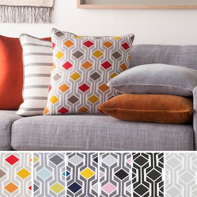 Artistic Weavers Decorative 18-inch Azusa Feather Down or Polyester Filled Throw Pillow