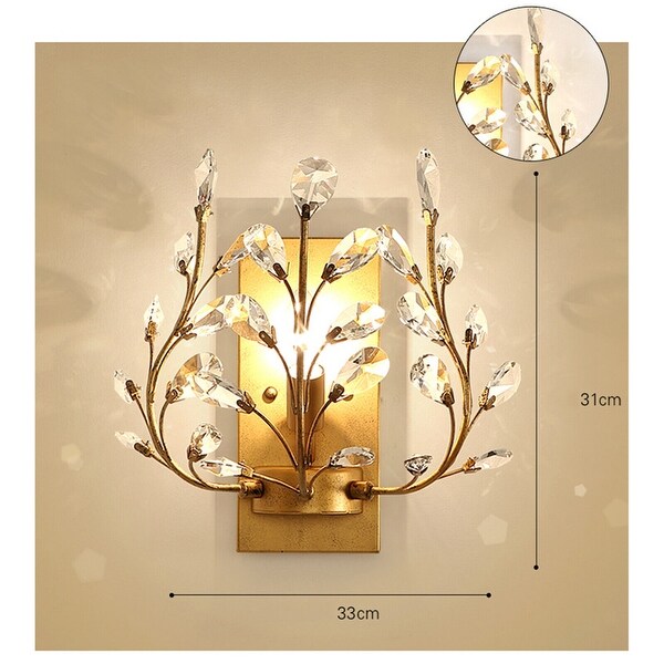 Corner wall sconce light outlet