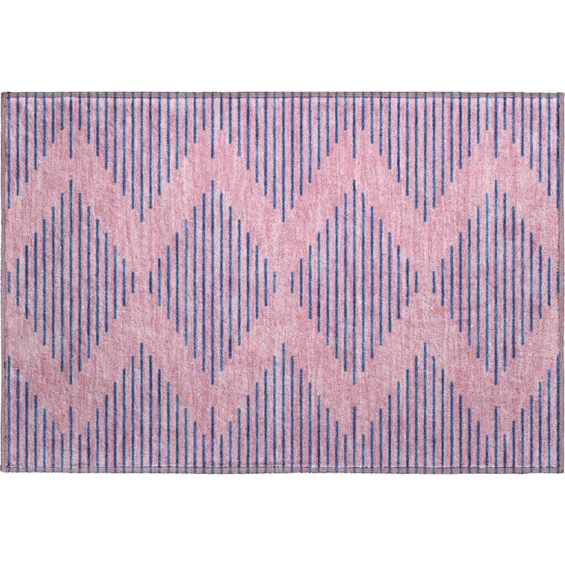 Premium Washable Super Soft Global Stripes Mayfield Rug
