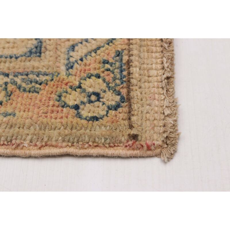 ECARPETGALLERY Hand-knotted Finest Ghazni Tan Wool Rug - 7'2 x 10'2