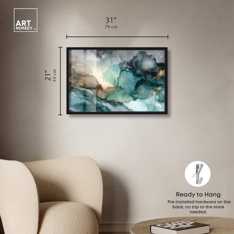 Veiled Inlet Shadowbox by Art Remedy