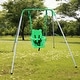 preview thumbnail 2 of 13, Playground Indoor/Outdoor Playset Full Bucket Baby Toddler Swing Sets