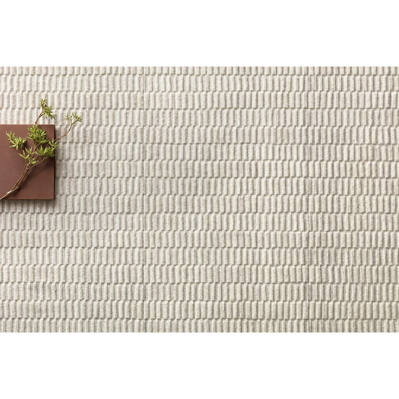 Alexander Home Franklin Farmhouse Hand-Loomed 100% Undyed Wool Area Rug