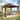 Hardtop Aluminum Gazebo With Double Roof, Curtains and Netting