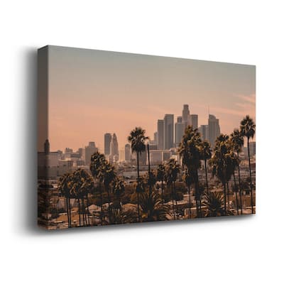 Downtown Los Angeles Premium Gallery Wrapped Canvas - Ready to Hang