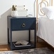 preview thumbnail 2 of 23, SAFAVIEH Sadie 21-Inch Rubberwood Accent Table Nightstand