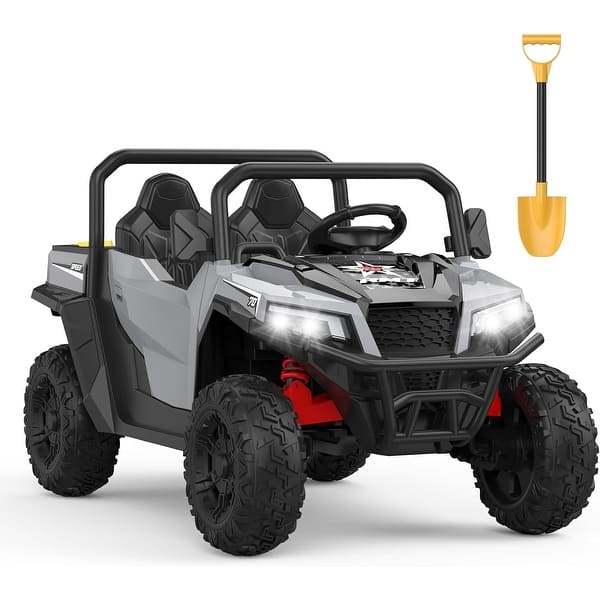 slide 2 of 48, Ride On Dump Truck, 24V Ride On Car with Remote Control Grey