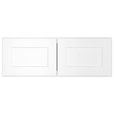 HOMLUX 33" PlyWood Wall Bridge Kitchen Cabinet with 2 Doors, no Glasses - 33"x 24"x 12"