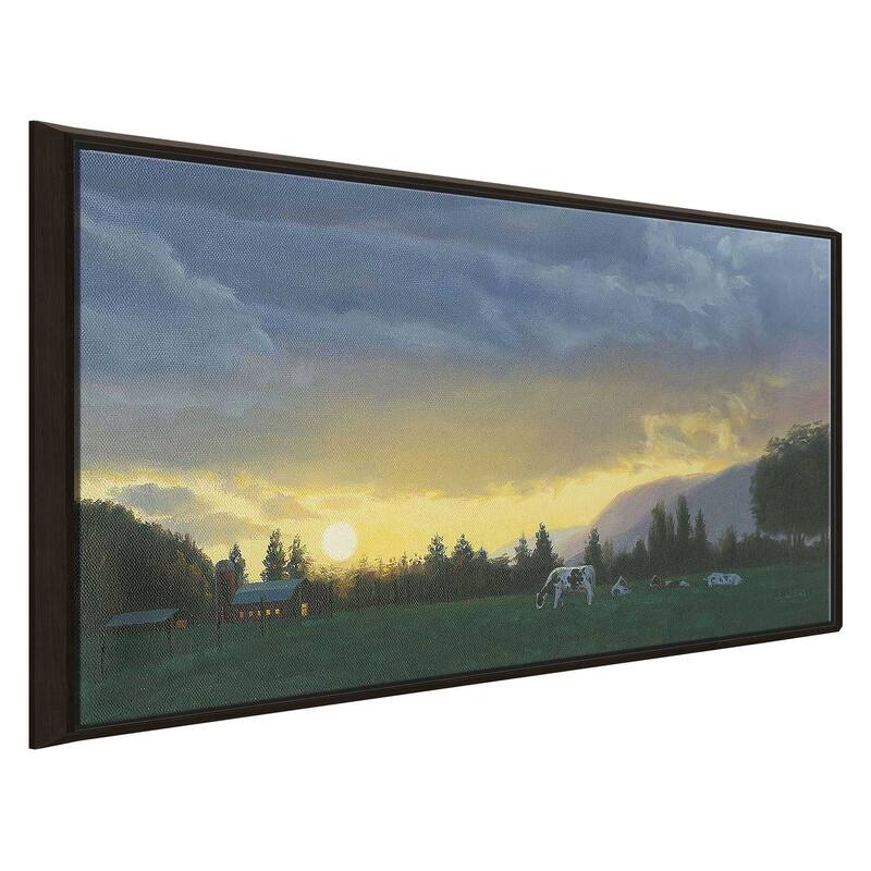 "Farm Life II" Print on Floating Canvas
