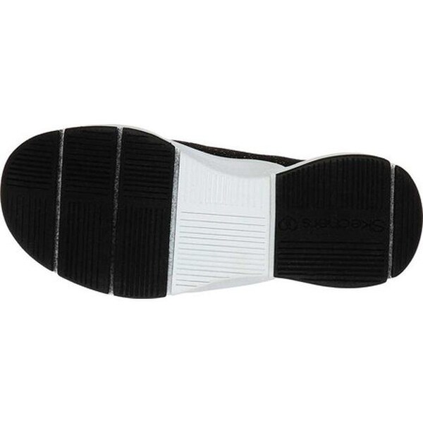 skechers shine status black