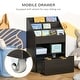 preview thumbnail 8 of 23, HOMCOM Kids Bookcase Multi-Shelf Rack Organizer with Storage Drawer - 23.5" x 11.75" x 35.5"