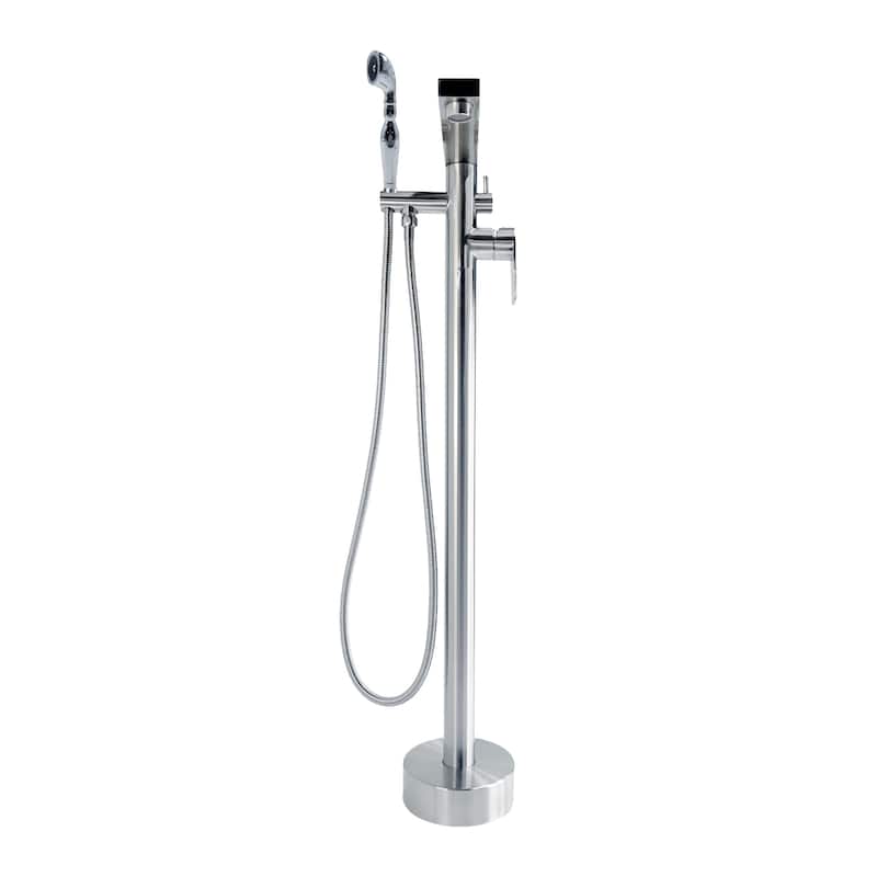 Venus Square Head Tub Filler Faucet with Handshower