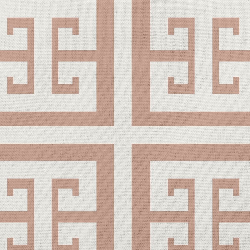 Greek Key Patterned Nautical Decorative Indoor Pillow