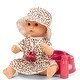 preview thumbnail 3 of 3, Aquini Girl 13" Spotted Cat Potty Baby Doll