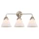 Option Brushed Satin Nickel / Matte White