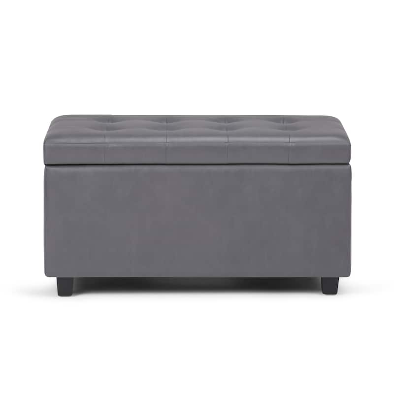 WYNDENHALL Essex 34-in. Wide Rectangular Storage Ottoman