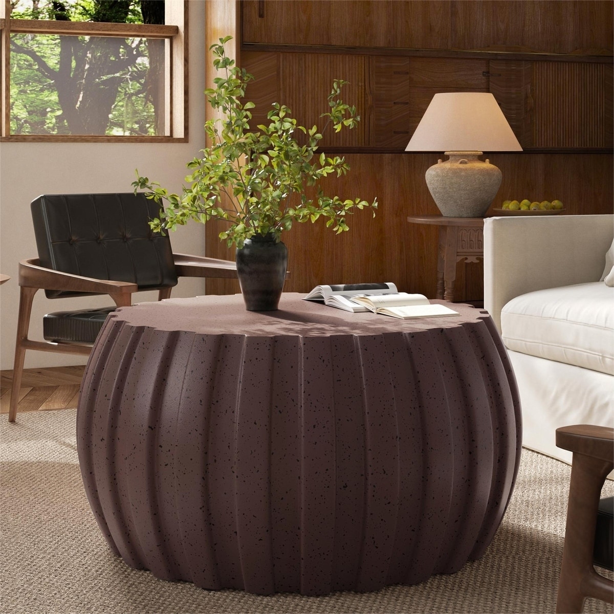 35.43" Modern Waterproof Coffee Table