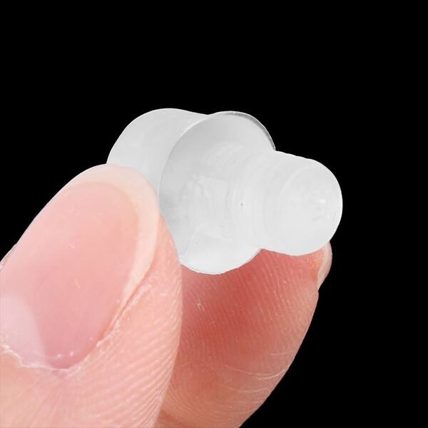 Shop Rubber Chair Sofa Cabinet Hole Cover Stem Bumper Clear 6mm